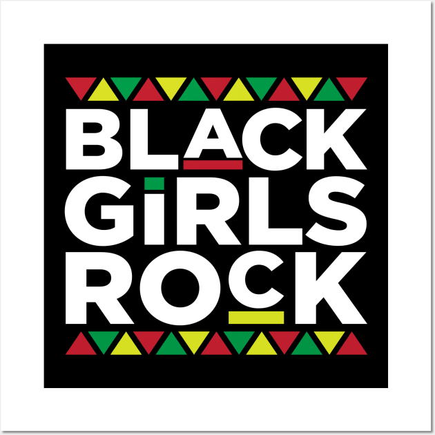 Black Girls Rock, Black Queen, Black Woman, Black Women, African American, Black Lives Matter, Black Pride Wall Art by UrbanLifeApparel